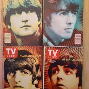 TV GUIDE COLLECTOR EDITIONS BEATLES 4 ISSUE SET NOV 11-17 2000